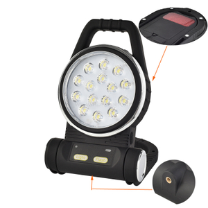 15+8 LED Work Light Stand with Siren, Warning Light