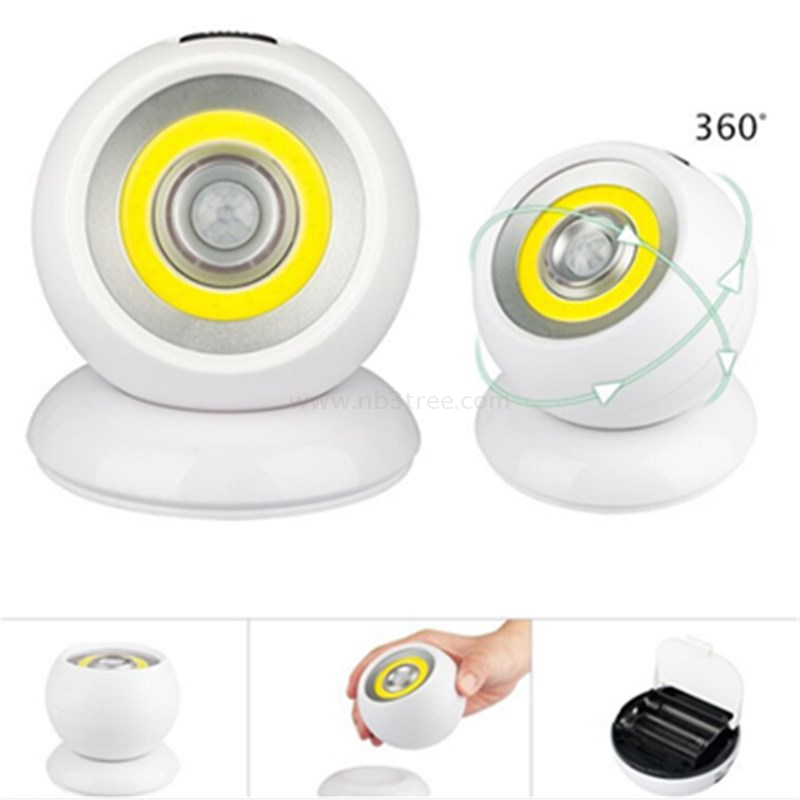 3W Dry Battery Motion Sensor Light