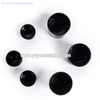 Wholesale Heat Resistant Matte Black Glass Candle Tumber for Wedding Or Church