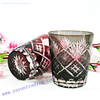 cheap stock hand cut glass tumbler