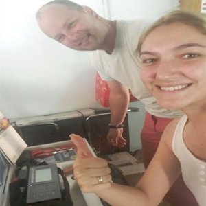 WCZ-1B Proton Magnetometer Kerja di Paraguay