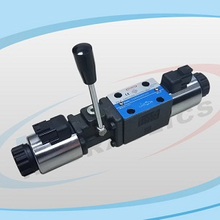 YJ4WE Series Solenoid Operated Directional Control Valves with Manual Control Lever