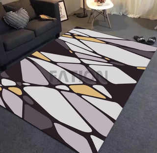 Contemporary Print Design Carpet Anti-skid Area Rug