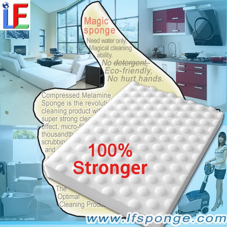 Melamine foam is widely applied in household cutted into different sizes of blocks 100 uses for magic eraser