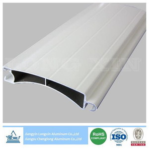 White Coated Aluminum Extrusion for Roller Shutter