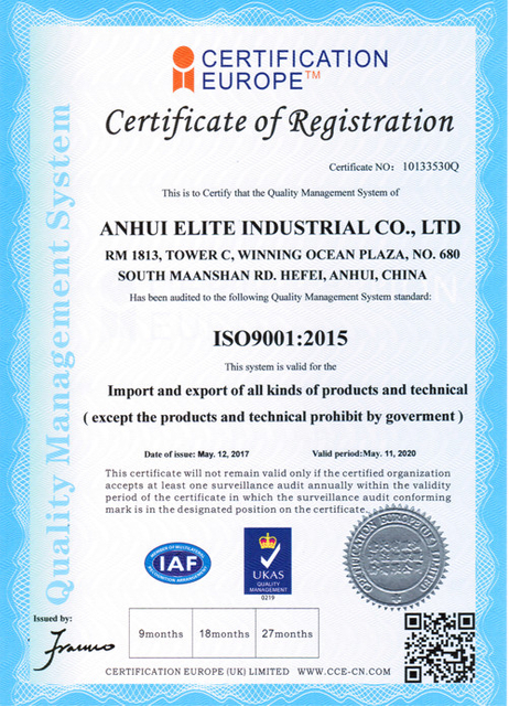 ANHUI ELITE ISO (1)