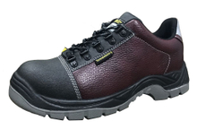 Low ankle microfiber leather pu sole industrial work shoes