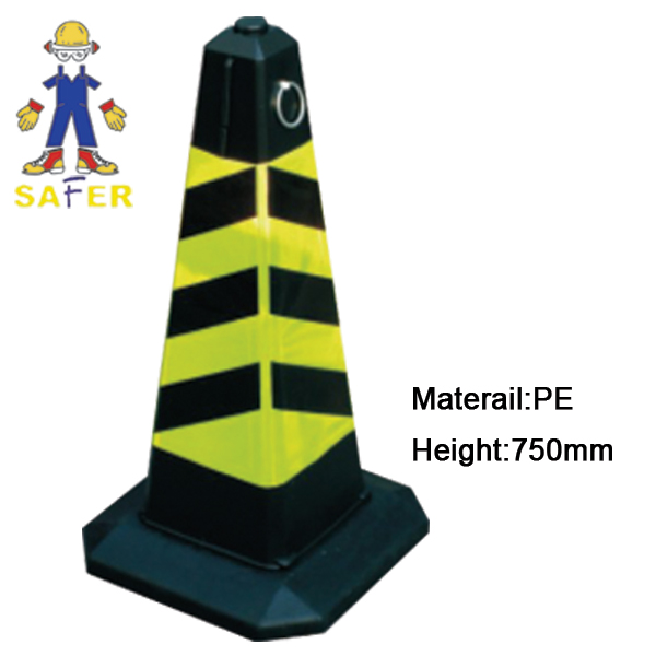 safety cone/road cone/pe traffic cone/pyramid cone