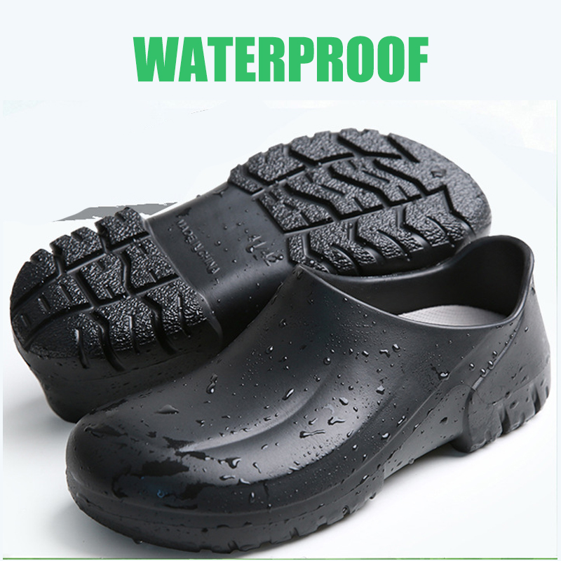 Anti-slip Waterproof Kitchen Hospital EVA Work Shoes Lightweight