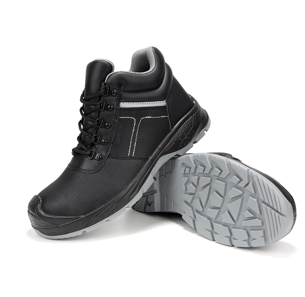 Steel Toe Anti Puncture Safety Shoes for Construction Workers