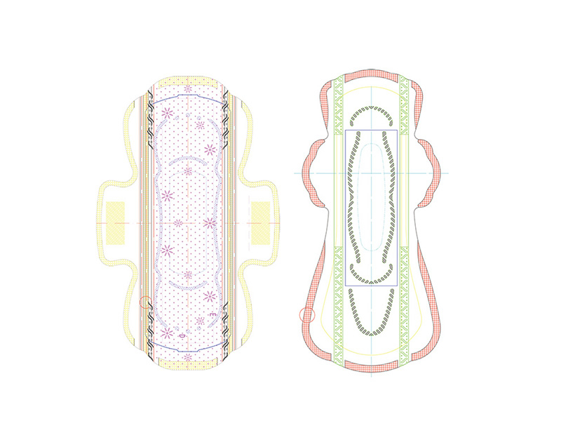 Línea de producción de servilletas sanitarias Easy Open Bag de servo control completo