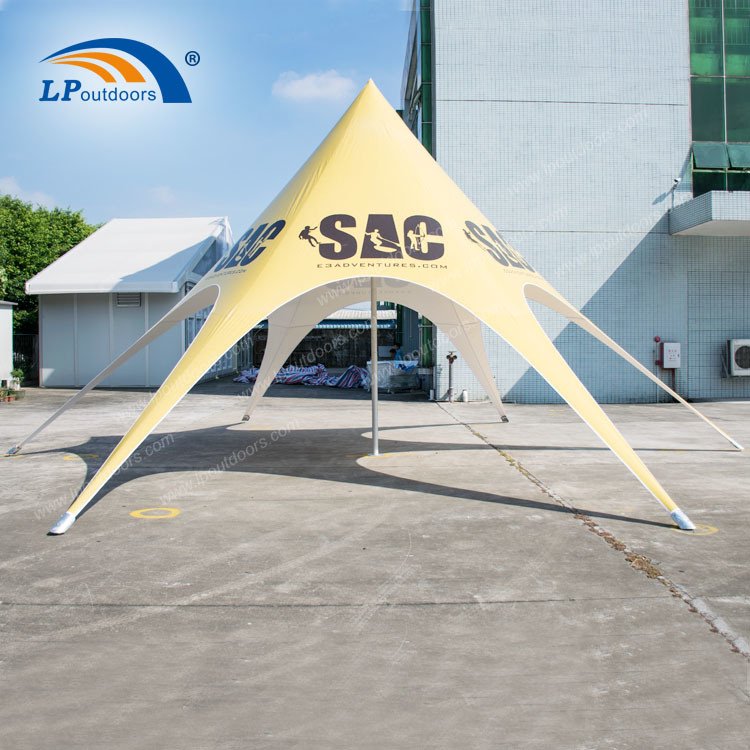 10-метровая палатка с возможностью горячей замены таможенной печати Star для проведения мероприятий