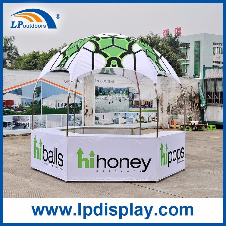 Dia3X2.6m Hexagon Dome Marquee Trade Show Киоск-палатка для промо-акций