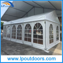 6m 铝质 PVC 透明跨度帐篷 
