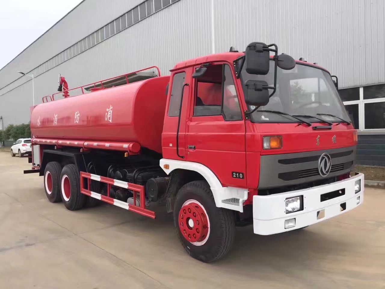 Carro de la lucha contra el fuego del tanque de agua de DONGFENG 6x4 10CBM y del tanque de la espuma 3CBM