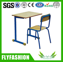 Solos escritorio y silla (SF-28S) del estudiante barata de la escuela