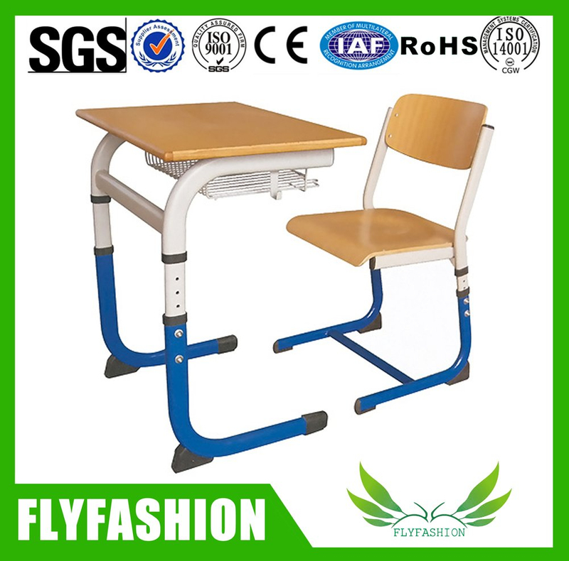 Durable Adjustable Single Student Desk and Chair(SF-52S)