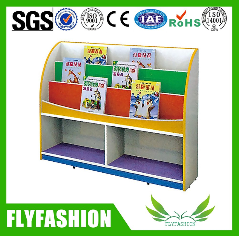 Modern Wooden Children Bookshelf Bookcase (SF-101C)