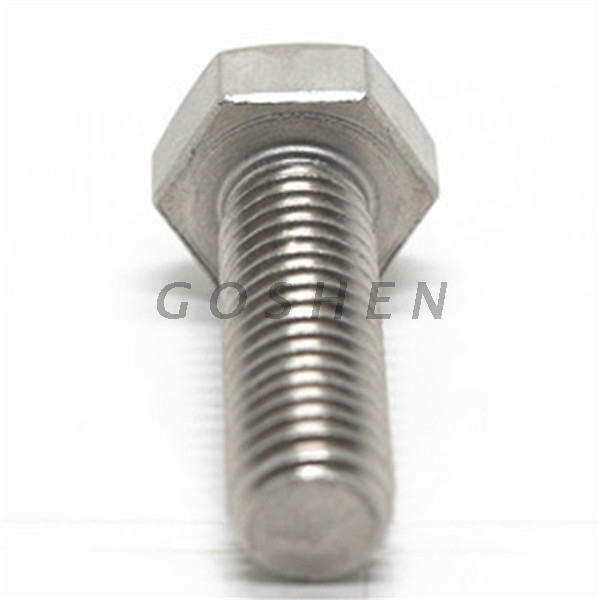  Incoloy800 Incoloy X750 Incoloy600 Incoloy625 Monel 400 Hex Bolt M10