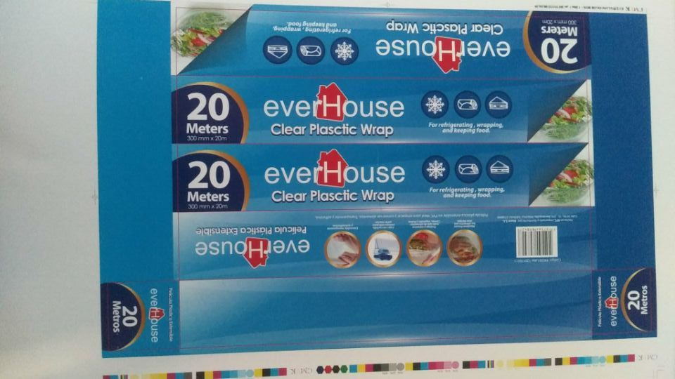 20m x 30cm PVC sarılmak film ruloları