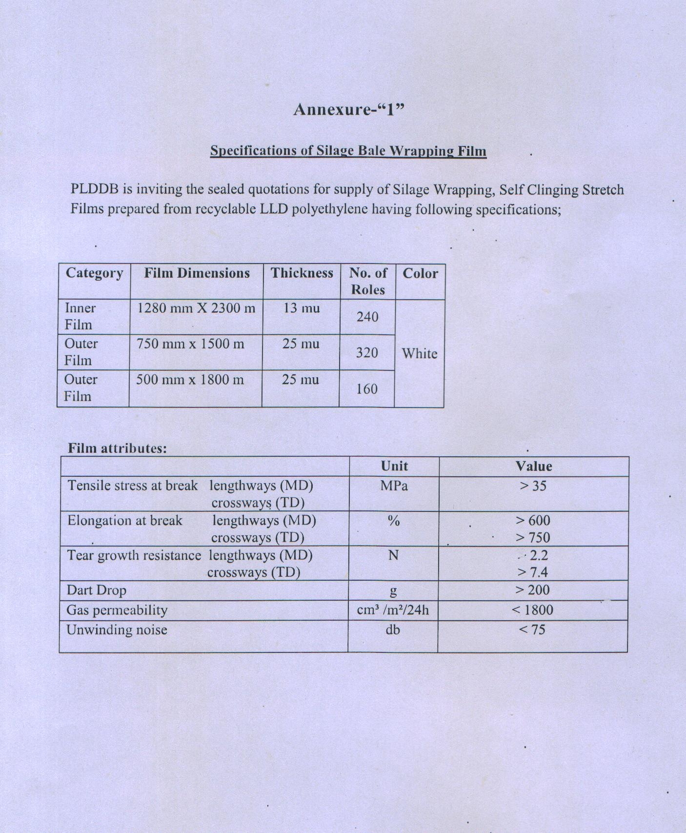 Silaj film filmi i&ccedil;in teknik veriler.JPG