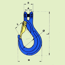 G100 CLEVIS SLING HOOK