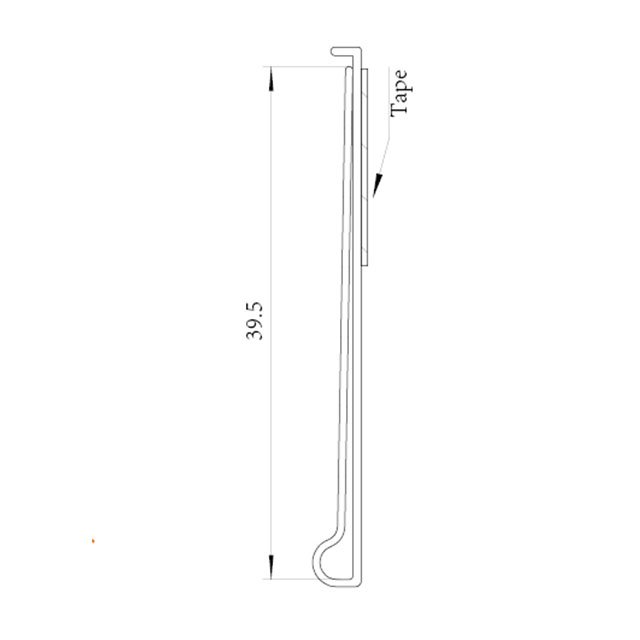 C Channel Label Holders DS018