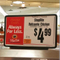 11"Wx7"H Metal Sign Holder with Magnetic Base MF-M-117B