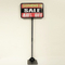 Countertop Sign Frame W/Adjustable Stem 11"X7",Black