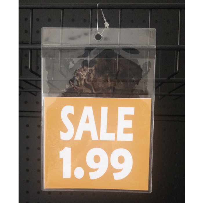 4"X6.5" One Pocket Soft Vinyl Sign Pouch Sign Holder VPSH46.5