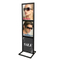 3 Tier 22X28 Floor Sign Frame Stand Black