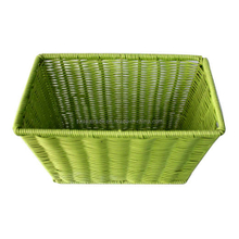 PP Rattan and Metal Basket (BKB0165)