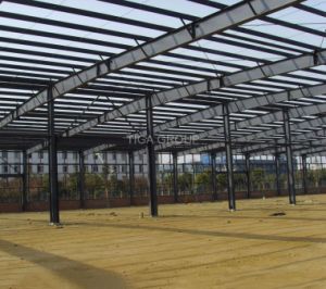 Granero prefabricado del almac&eacute;n del acero estructural de la luz de los materiales de construcci&oacute;n