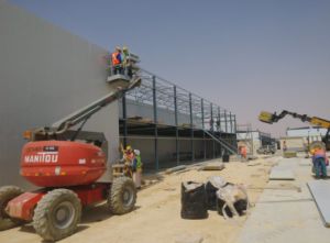 M&oacute;viles prefabricados modulares golpean abajo la casa del campo