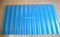 Las hojas revestidas del material para techos del color azul PPGI/acanalaron la azotea plateada de metal/del color del metal
