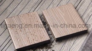 Suelo pl&aacute;stico de madera del compuesto WPC DIY de la F&aacute;cil-Instalaci&oacute;n reciclable