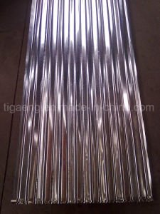 Azulejo de acero galvanizado acanalado/trapezoidal de la buena calidad de material para techos