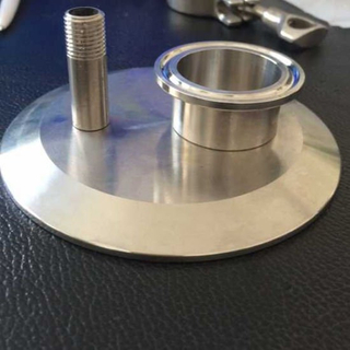 AISI316L Концевая пластина с наконечником 4 "с трубой 1/4 " NPT