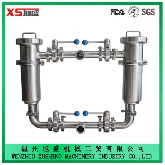 Гигиеническая 2-дюймовая система фильтров из нержавеющей стали 316L с расширенным дуплексом