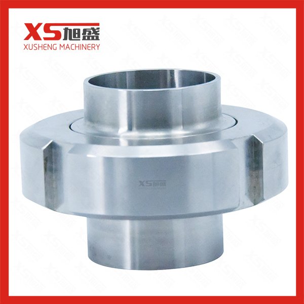 Гигиеническая зеркальная полированная нержавеющая сталь SS316L DIN11851 Union