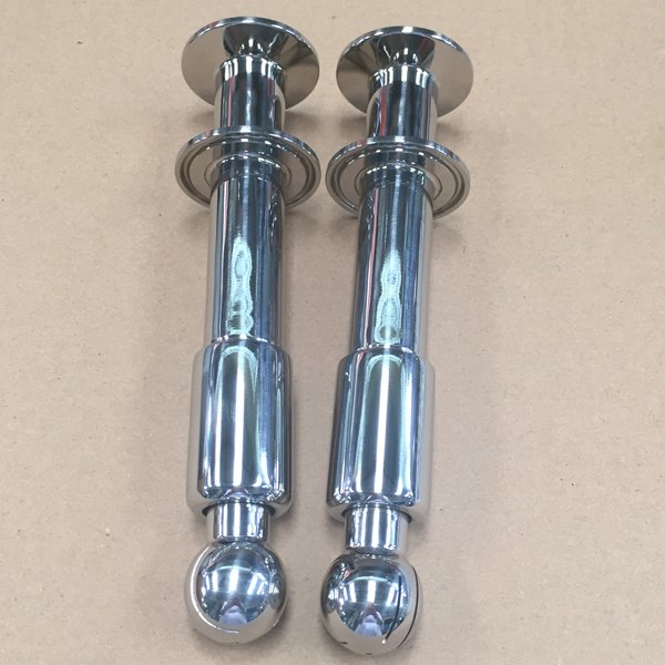 25,4-миллиметровая вращающаяся распылительная головка бака CIP с тройным зажимом из нержавеющей стали