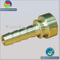 High Precision CNC Brass Turning Parts for Hose Fitting (BR17015)