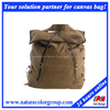 Mens Functional Designer Canvas Backpack for Camping