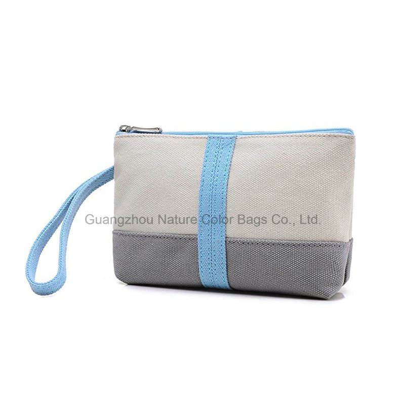 Ladies Fashion Leisure Casual Canvas Clutch Bag