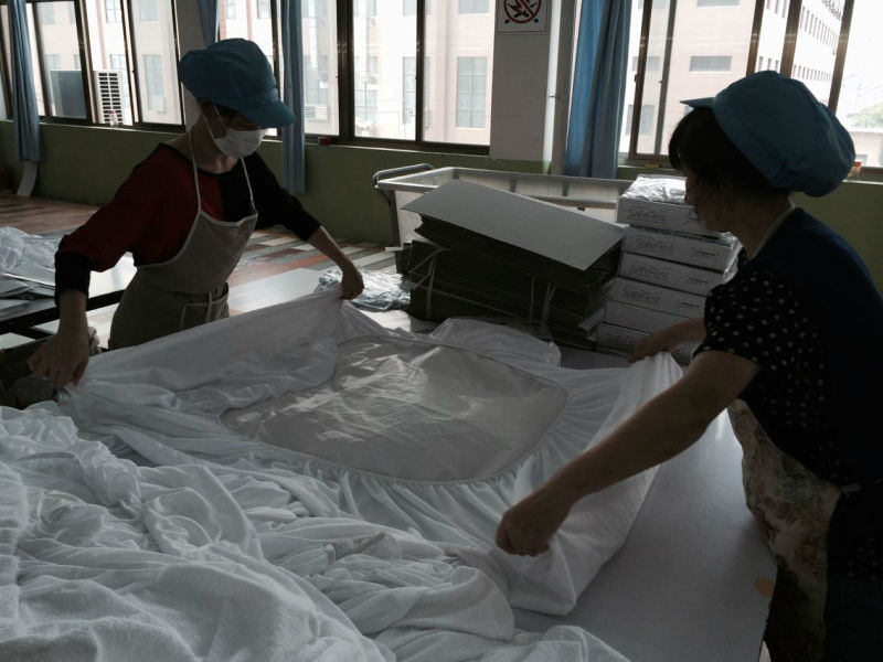 优质特里棉花床垫盖子- 100%防水低变应原适于吸入