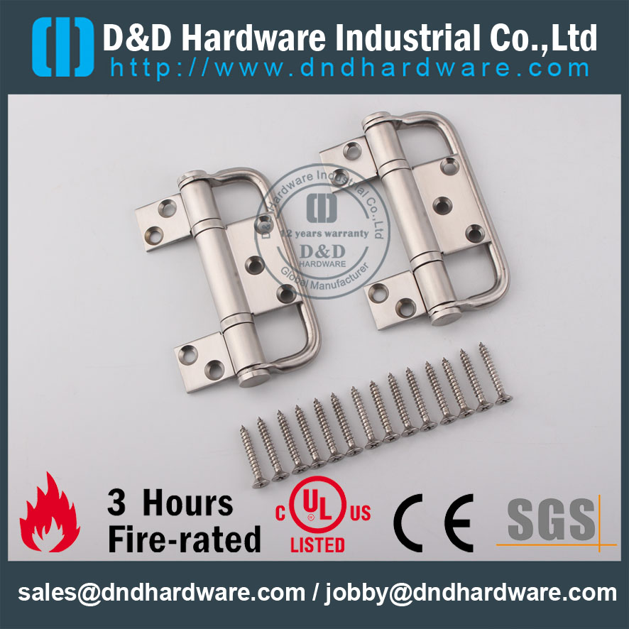 D & D Hardware-Großhandelsgrad SS304 Drei Blätter Scharnier DDSS041