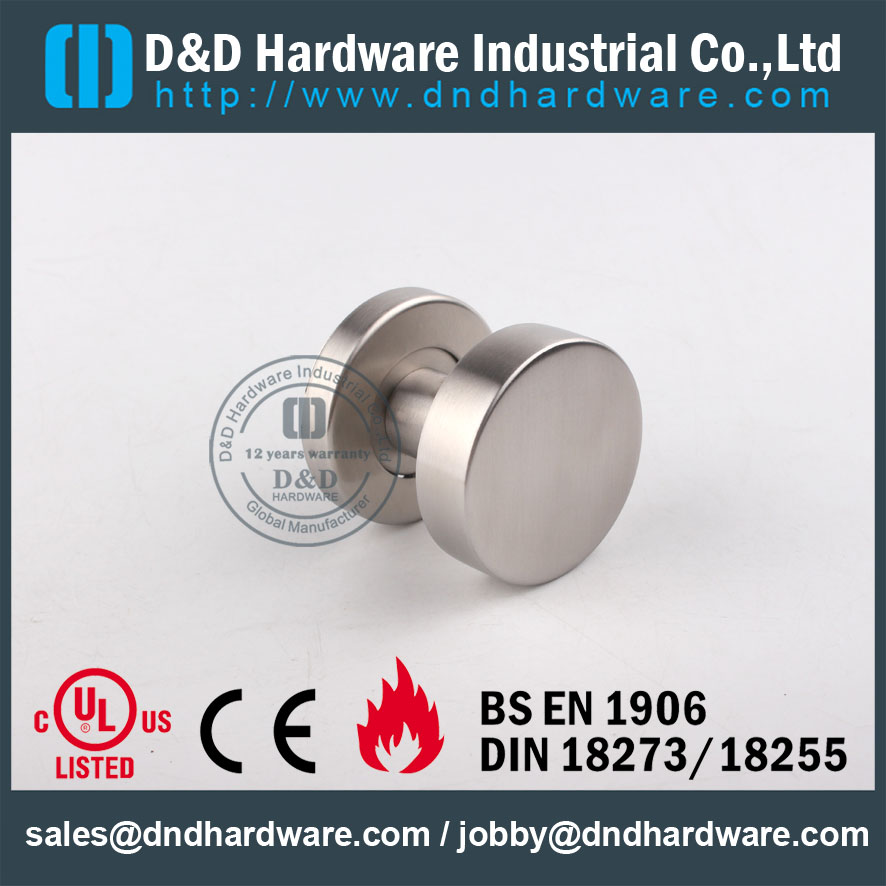 D & D Hardware-Wooden Door Hollow knob menangani DDTH029