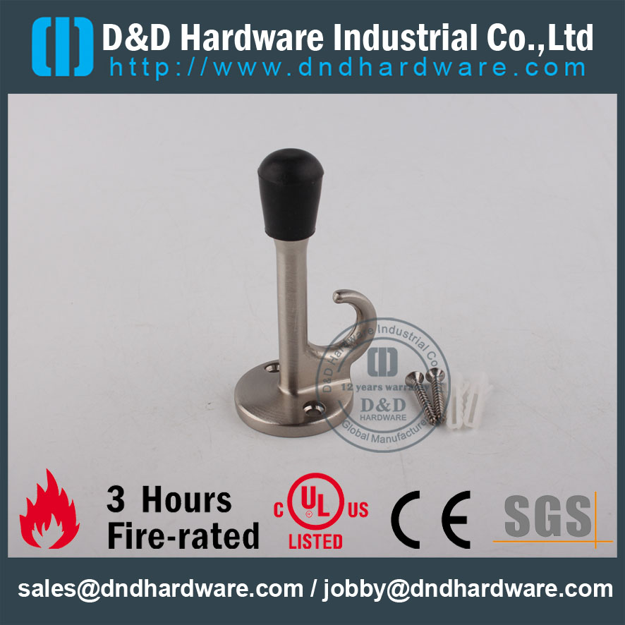 D&D Hardware-Zinc Porta Ironmongy Door Stopper DDDS020
