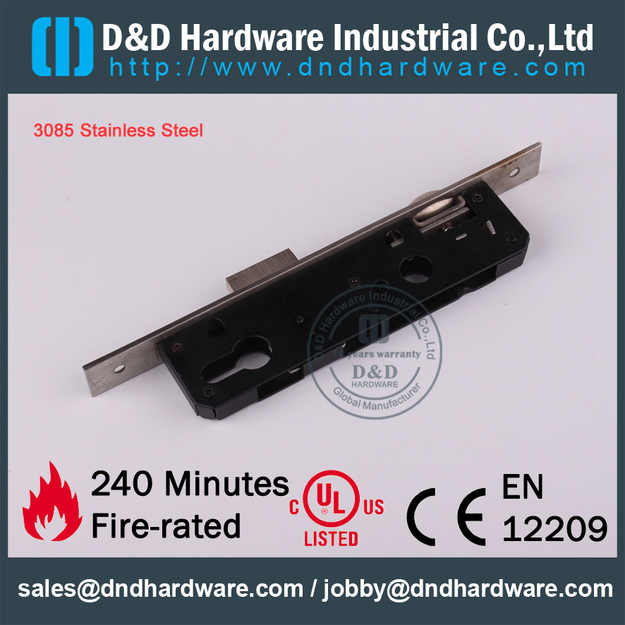 D & D Hardware-construção Hardware SS304 Roller Mortise Lock DDML017