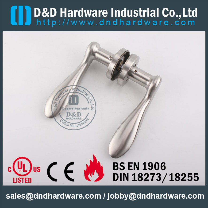 D & D Hardware-UL Padrão Sólido alavanca alavanca DDSH025